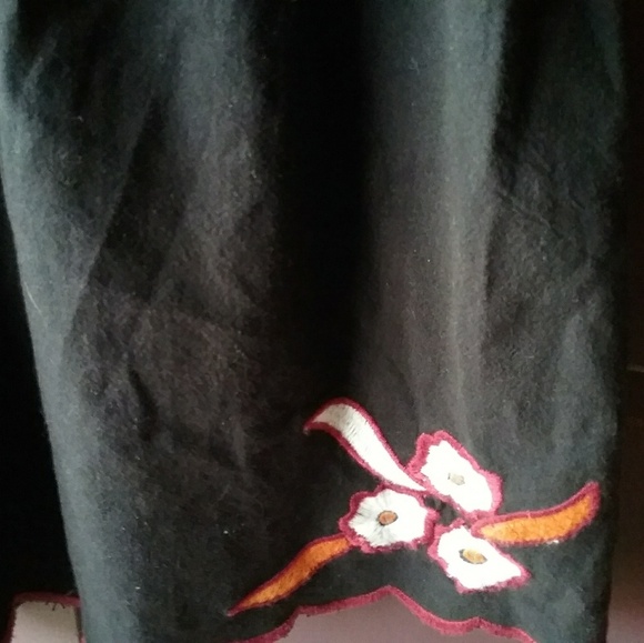 Free People Floral Appliqued Romper One Piece - Picture 5 of 8